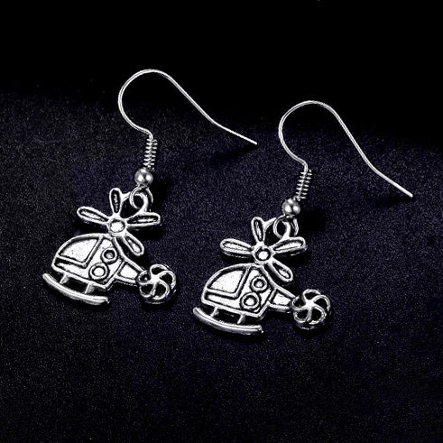 Helicopter Earrings